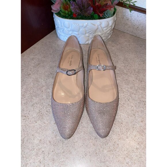 Kate Spade New York Womens Shoes Kate Spade Mallory Pointed Toe Flats Size 8 - Picture 4 of 7
